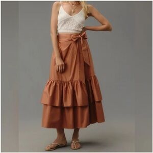 Hutch Anthropologie wrap skirt